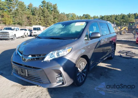 2019 Toyota Sienna Xle 7 Passenger from USA, damaged, VIN 5TDDZ3DC7KS225271